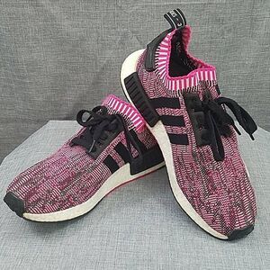 adidas gazelle silver green womens adidas NMD_R1 Shoes - Kids - Cloud White / Cloud White / Screaming Pink